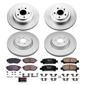 PowerStop® - Z17 Evolution Geomet® Plain Brake Kit