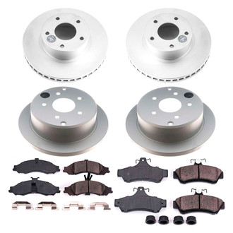 PowerStop® - Z17 Evolution Geomet® Plain Brake Kit