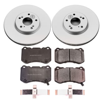 PowerStop® - Z17 Evolution Geomet® Plain Front Brake Kit