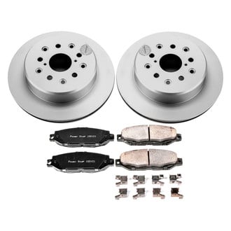 PowerStop® CRK3134 - Z17 Evolution Geomet® Plain Rear Brake Kit