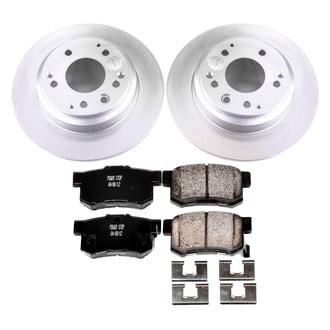 PowerStop® - Z17 Evolution Geomet® Plain Rear Brake Kit