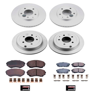 PowerStop® - Evolution Geomet® Z17 Plain Brake Kit