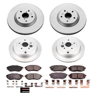 PowerStop® - Evolution Geomet® Z17 Plain Brake Kit