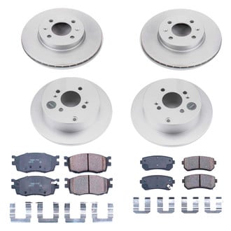 PowerStop® - Z17 Evolution Geomet® Plain Brake Kit