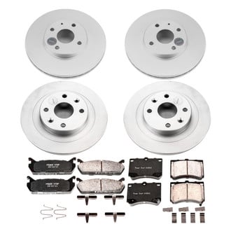 PowerStop® - Z17 Evolution Geomet® Plain Brake Kit
