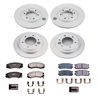 PowerStop® - Evolution Geomet® Z17 Plain Brake Kit