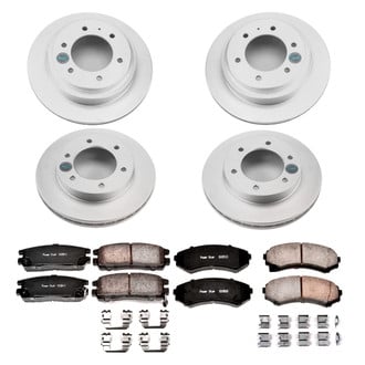 PowerStop® - Evolution Geomet® Z17 Plain Brake Kit