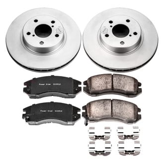 PowerStop® - Z17 Evolution Geomet® Plain Front Brake Kit