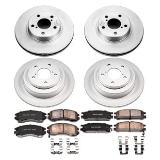 PowerStop® - Z17 Evolution Geomet® Plain Front and Rear Brake Kit