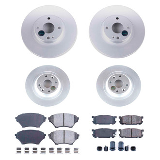 PowerStop® - Evolution Geomet® Z17 Plain Brake Kit