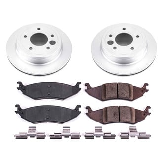 PowerStop® - Z17 Evolution Geomet® Plain Rear Brake Kit