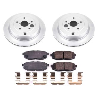 PowerStop® CRK4645 - Z17 Evolution Geomet® Plain Rear Brake Kit