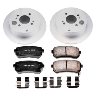 PowerStop® - Z17 Evolution Geomet® Plain Rear Brake Kit