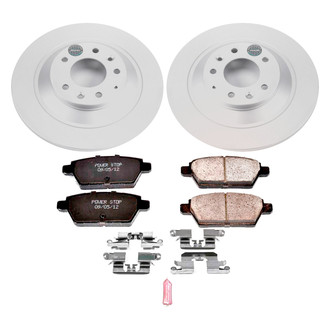 PowerStop® - Z17 Evolution Geomet® Plain Rear Brake Kit