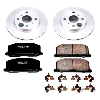 PowerStop® - Evolution Geomet® Z17 Plain Brake Kit