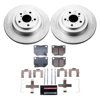 PowerStop® - Z17 Evolution Geomet® Plain Rear Brake Kit