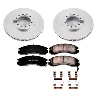 PowerStop® - Z17 Evolution Geomet® Plain Front Brake Kit