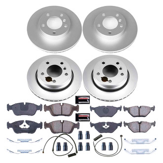PowerStop® - Z17 Evolution Geomet® Plain Front and Rear Brake Kit
