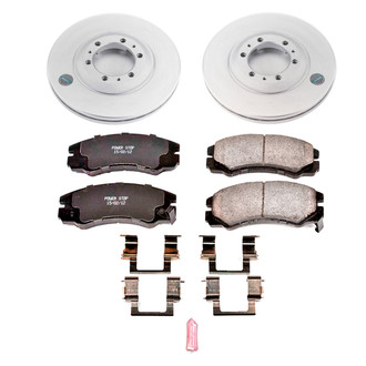 PowerStop® - Z17 Evolution Geomet® Plain Front Brake Kit