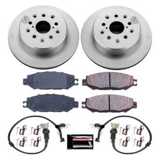 PowerStop® CRK5061 - Z17 Evolution Geomet® Plain Rear Brake Kit