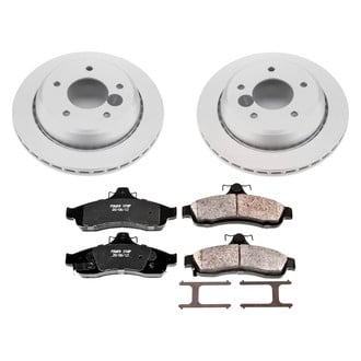 PowerStop® - Z17 Evolution Geomet® Plain Rear Brake Kit