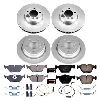 PowerStop® - Z17 Evolution Geomet® Plain Front and Rear Brake Kit