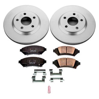 PowerStop® - Z17 Evolution Geomet® Plain Front Brake Kit