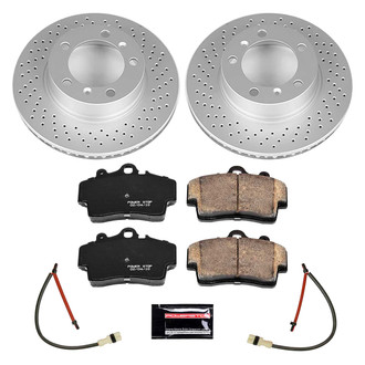 PowerStop® - Z17 Evolution Geomet® Plain Front Brake Kit