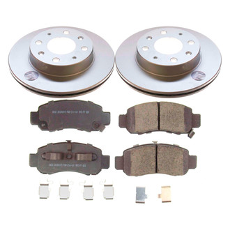 PowerStop® - Z17 Evolution Geomet® Plain Front Brake Kit
