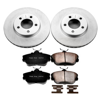 PowerStop® - Z17 Evolution Geomet® Plain Front Brake Kit