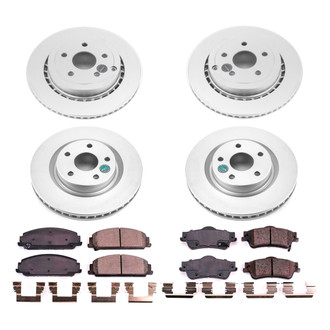 PowerStop® - Evolution Geomet® Z17 Plain Brake Kit