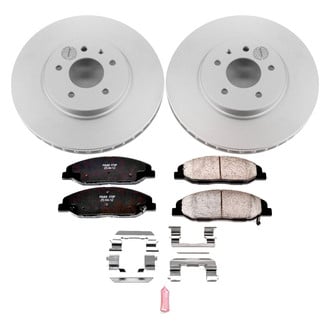 PowerStop® - Z17 Evolution Geomet® Plain Front Brake Kit