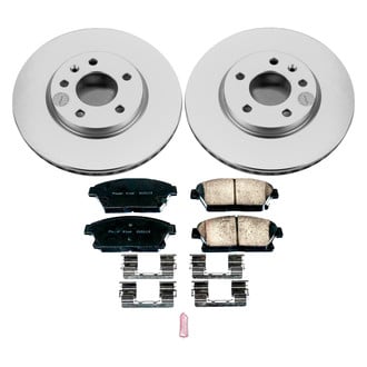 PowerStop® - Z17 Evolution Geomet® Plain Front Brake Kit