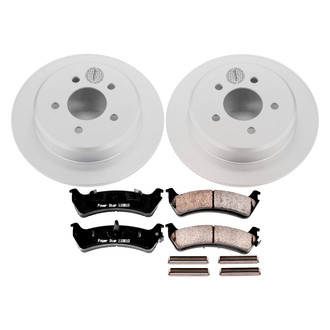 PowerStop® - Z17 Evolution Geomet® Plain Rear Brake Kit