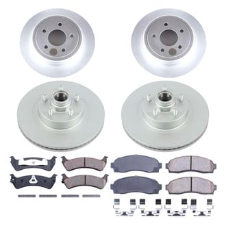 PowerStop® - Z17 Evolution Geomet® Plain Front and Rear Brake Kit