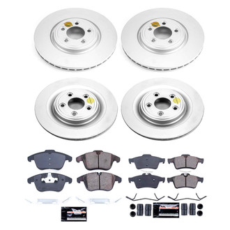 PowerStop® - Evolution Geomet® Z17 Plain Brake Kit