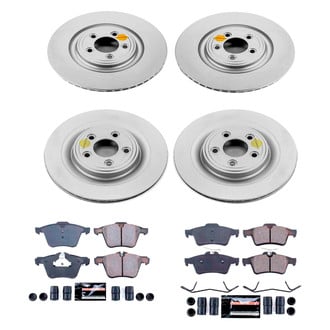 PowerStop® - Z17 Evolution Geomet® Plain Front and Rear Brake Kit