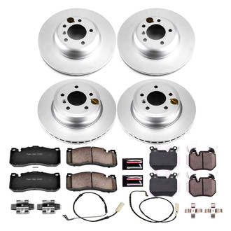 PowerStop® - Z17 Evolution Geomet® Plain Front and Rear Brake Kit