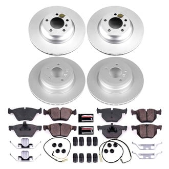 PowerStop® - Z17 Evolution Geomet® Plain Front and Rear Brake Kit