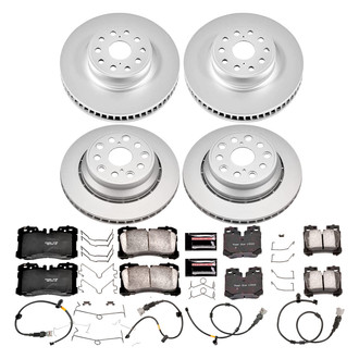 PowerStop® - Z17 Evolution Geomet® Plain Brake Kit
