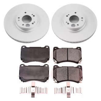 PowerStop® - Z17 Evolution Geomet® Plain Front Brake Kit