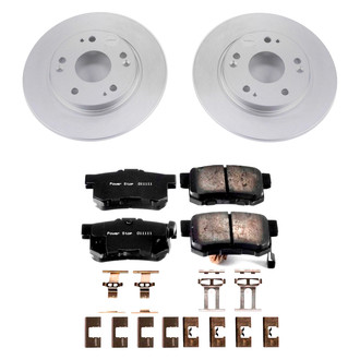 PowerStop® - Z17 Evolution Geomet® Plain Rear Brake Kit