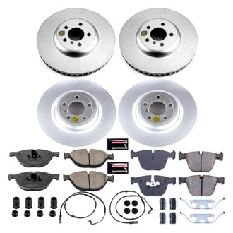 PowerStop® - Z17 Evolution Geomet® Plain Front and Rear Brake Kit