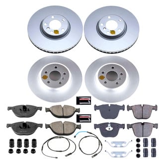 PowerStop® - Z17 Evolution Geomet® Plain Front and Rear Brake Kit