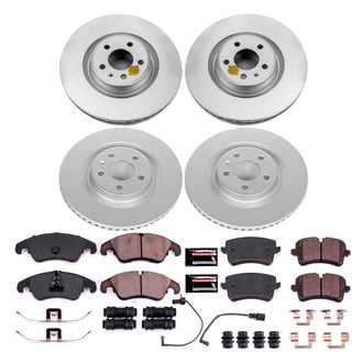 PowerStop® - Z17 Evolution Geomet® Plain Front and Rear Brake Kit