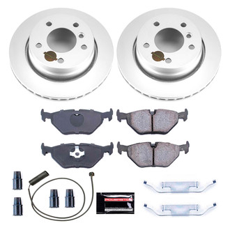 PowerStop® - Z17 Evolution Geomet® Plain Rear Brake Kit
