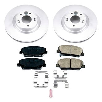 PowerStop® - Z17 Evolution Geomet® Plain Front Brake Kit