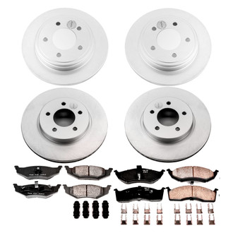 PowerStop® - Evolution Geomet® Z17 Plain Brake Kit
