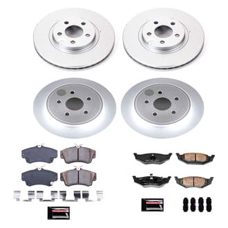 PowerStop® - Evolution Geomet® Z17 Plain Brake Kit