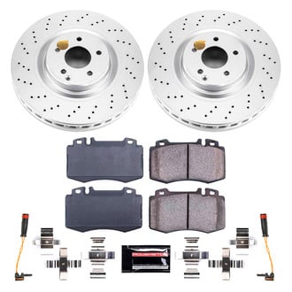 PowerStop® - Z17 Evolution Geomet® Plain Front Brake Kit